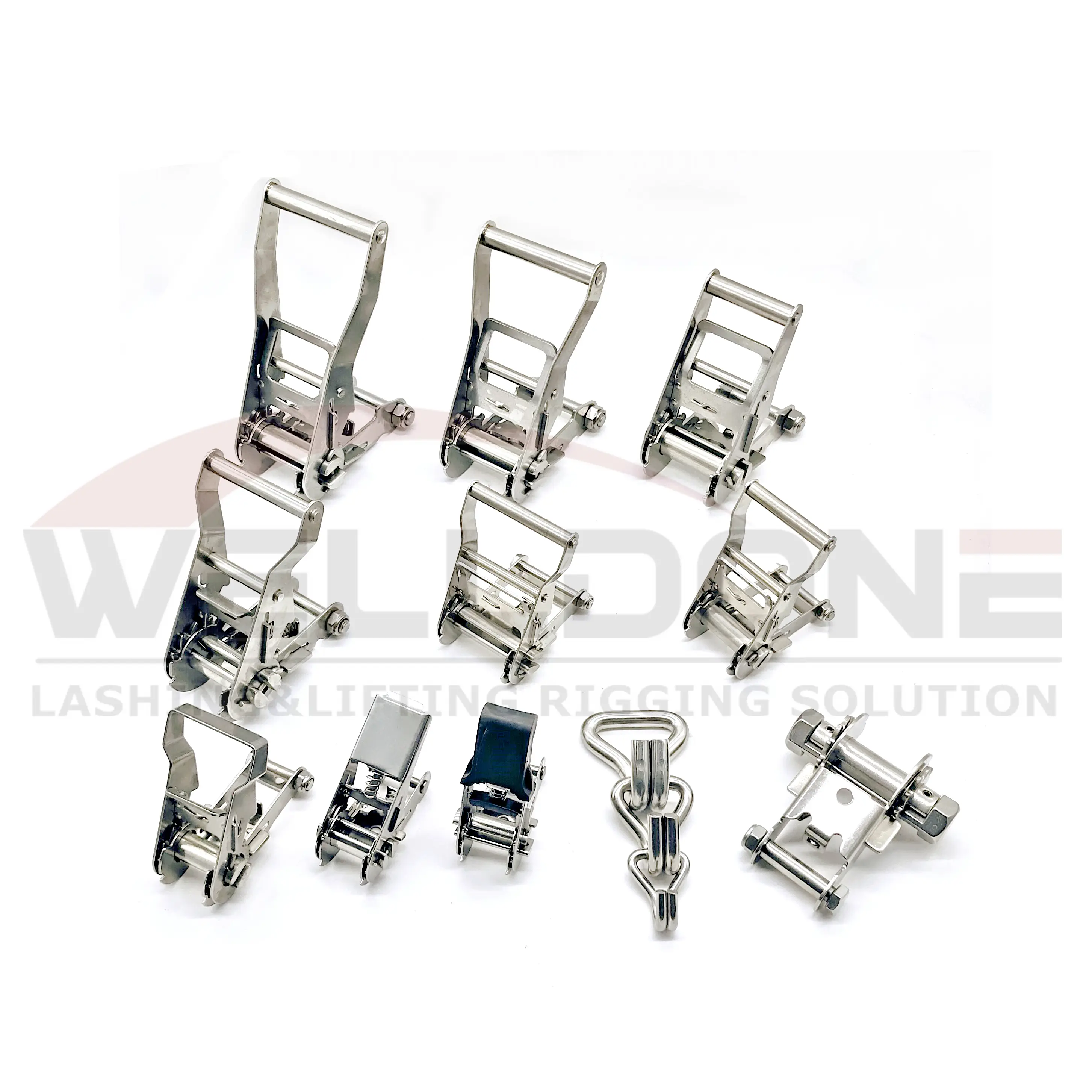 stainless steel ratchet buckle