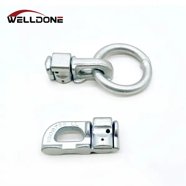 L track galvanized double stud fitting with ring Featured Image