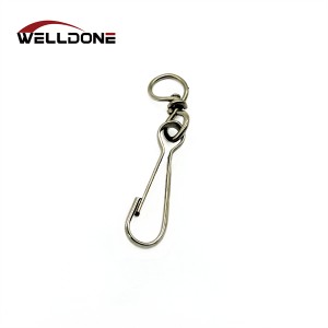 DIN 5287 Nickel Plated Steel Simplex Swivel Snap Hook Spring Clasp Lanyard Accessories