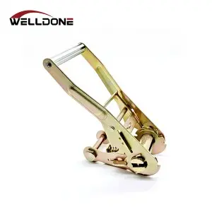 2inch 50MM 3T / 4T / 5T aluminum handle ratchet buckle for lashing strap