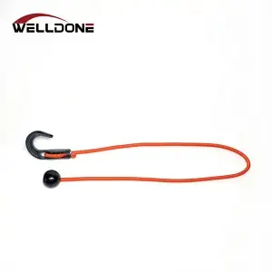 Latex Adjustable Length Bungee Cord with Hook