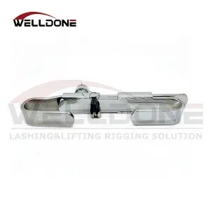 Hardened Steel Container Security Lock with Key Adjustable Truck Door Padlock