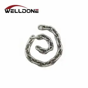 304/316 DIN766 Stainless Steel Welded Short Link Chain