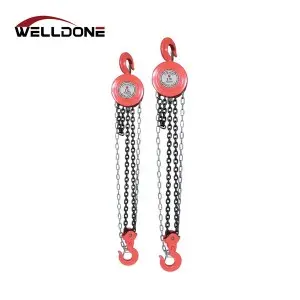 1-20Ton HSZ Type Round Chain Hoist Pulley Lifting Manual Chain Block
