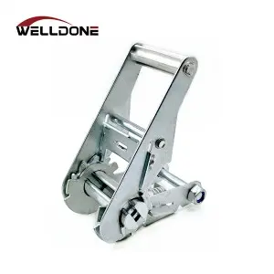 2inch 50MM 5T aluminum short narrow handle ratchet buckle for lashing strap