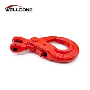 Improved G80 Clevis Self Locking Hook for Lifting