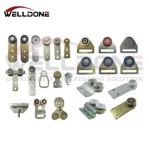 Track Roller or Ball Bearing Sliding Door Steel Roller for Truck Curtainside and Lorry Curtain