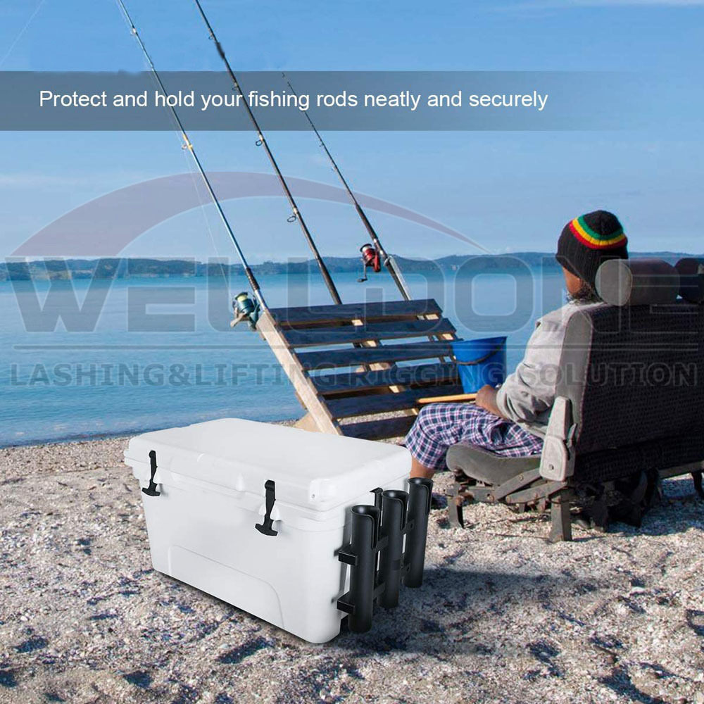 plastic fishing rod holder application
