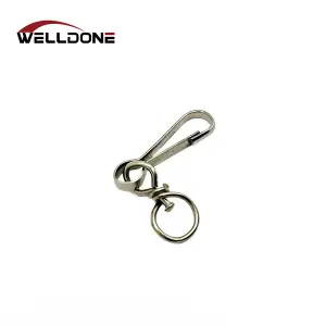 DIN 5287 Nickel Plated Steel Simplex Swivel Snap Hook Spring Clasp Lanyard Accessories