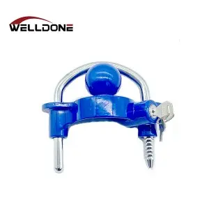 Small Universal Trailer Coupler Lock Tow Ball Hitch Lock with Key