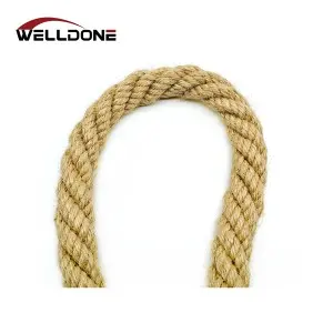 Twisted Natural Jute Rope for GYM Decoration