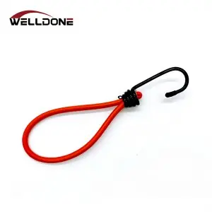 Multifunction Elastic Loop Latex Endless Bungee Cord with Single Hook