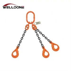 G80 Alloy Steel 1leg/2leg/3leg/4leg Lifting Chain Sling En818-4