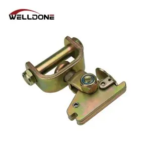 2inch 2000KG Galvanized E Track Fitting with Ring