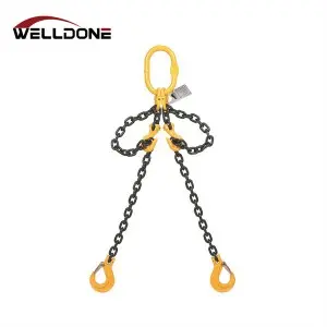 G80 Alloy Steel 1leg/2leg/3leg/4leg Lifting Chain Sling En818-4