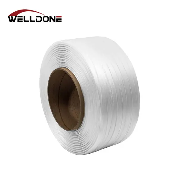 High Tension Manual Packing Strapping Polyester Composite Cord Strap Featured Image