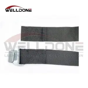 Curtain side Trailer Replacement Bottom Strap with Combi Flat Hook