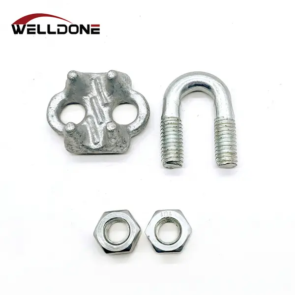 Drop Forged US Type G450 Heavy Duty Wire Rope Clips Featured Image