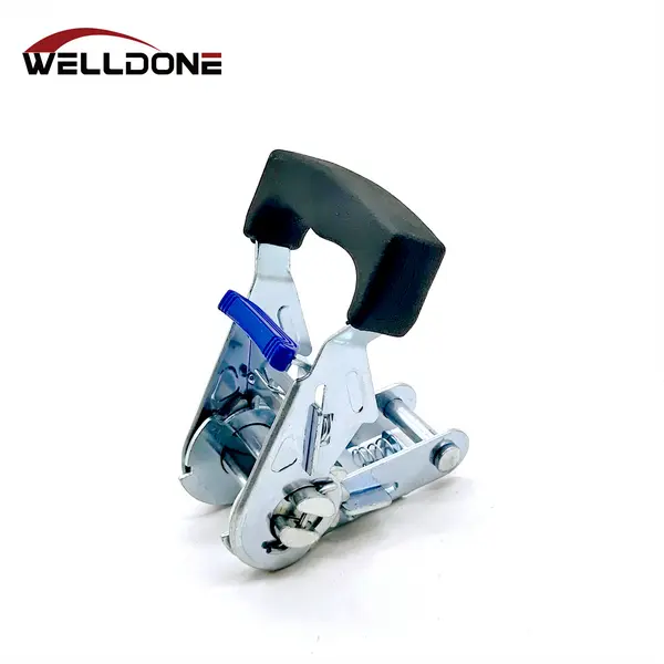 1.5inch rubber handle ratchet buckle