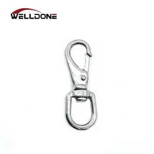 Stainless Steel Fixed Swivel Snap Spring Dog Hook