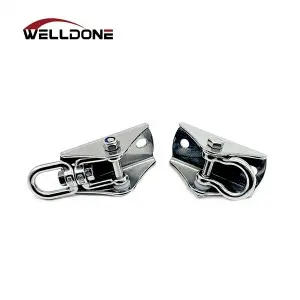 Stainless Steel 360 Degree Swivel Swing Hanger Rotating Ceiling Hanging Hook Kit for Hammock Sandbag Yoga