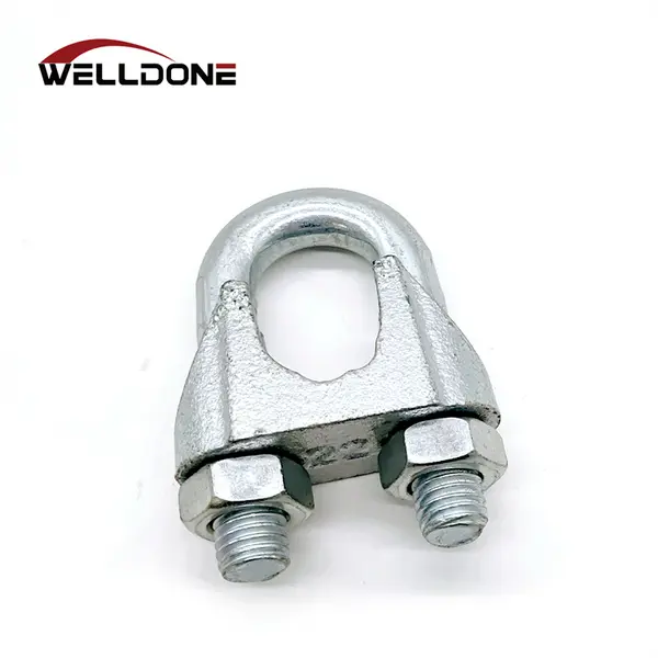 Galvanized DIN741 Malleable Wire Rope Clips Featured Image