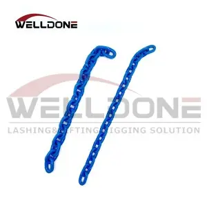 G100 Grade100 Alloy Steel D Shape Link Square Forestry Chain for Logging