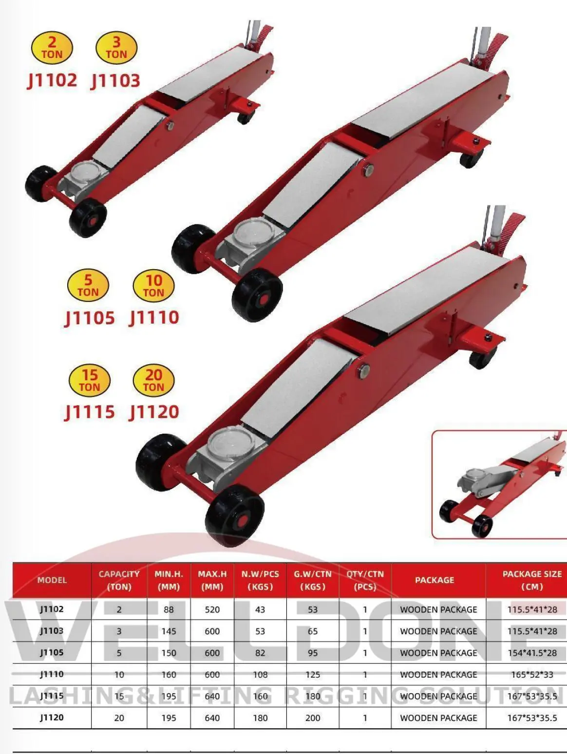 floor jack spec 12