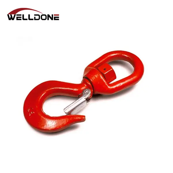 Drop forged US Type S322 Swivel hook with latch Featured Image