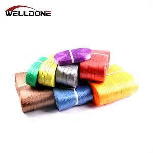 1T-12T Polyester Webbing Material for Flat Webbing Sling