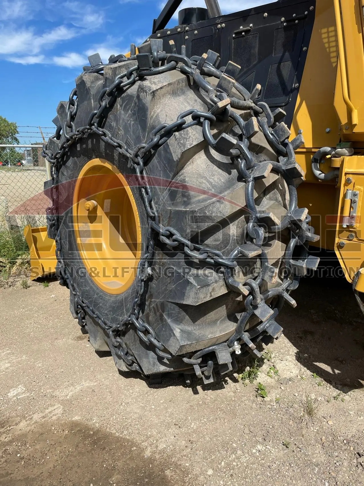 skidder chain application