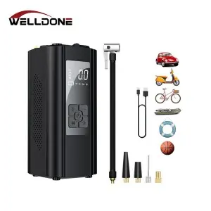 Multi-function Digital Display Portable Emergency Electric Tire Inflator Air Pump Ignition Starter