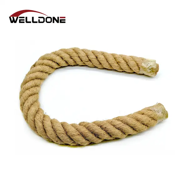 Twisted Natural Jute Rope for GYM Decoration Featured Image