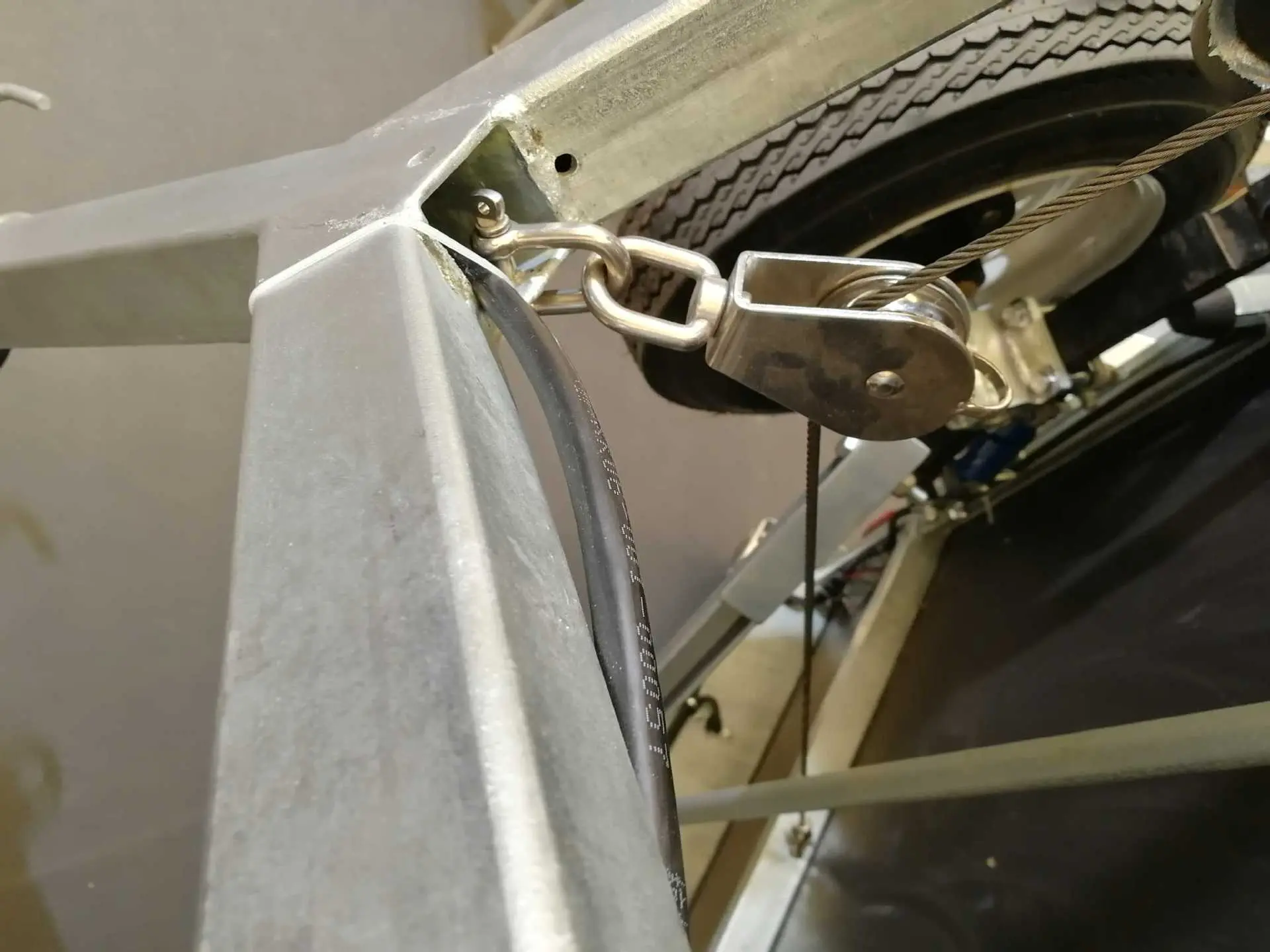 stainless steel pulley application