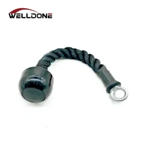 Gym Pulley Fitness Cable Attachments Single or Double Bicep Triceps Rope