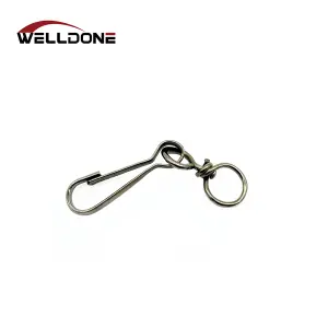 DIN 5287 Nickel Plated Steel Simplex Swivel Snap Hook Spring Clasp Lanyard Accessories