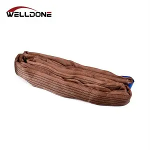 EN1492-2 WLL 6000KG 6T Polyester Endless Round Sling Safety Factor 7:1
