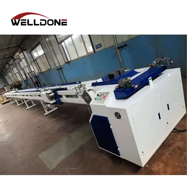 New Design 75T-220T 6-30M Round Sling Making Machine Featured Image