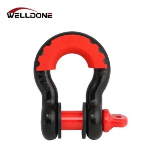 4WD Recovery Off-road 3/4 inch Towing G209 Screw Pin Forged Bow Shackle