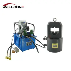 60T / 135T Split Type Hydraulic Cable Wire Rope Sling Swaging Machine
