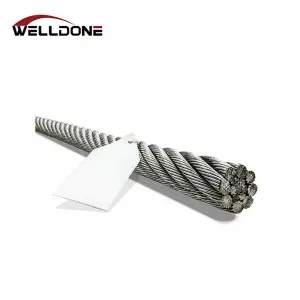 8*19S+FC / 8*19S+IWR / 8*19W+FC / 8*19W+IWR Steel Wire Rope for Elevator