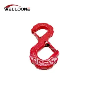 Off-road Vehicle Recovery 3/8″ Forged Alloy S Shape Towing Winch Shackle Hook 33000LBS