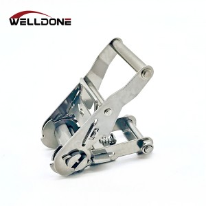 1.5inch 38MM 2T / 2.5T stainless steel ratchet buckle for lashing strap