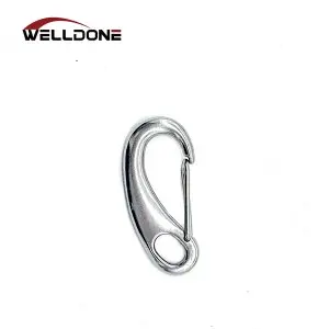 Stainless Steel Fixed Swivel Snap Spring Dog Hook