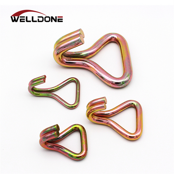 1-4 inch 0.8-10T Galvanized Double J Hook for Lashing Strap Featured Image