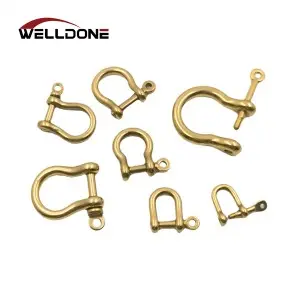Solid Brass Cast Swivel Snap Hook for Handbag Keychain Lobster Clasp Pet Dog Hook