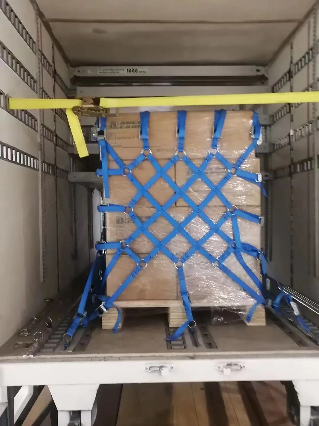 webbing cargo net application