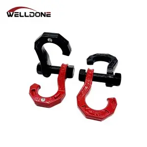Heavy Duty Bow Towing Winch D Ring Split Shackle for off Road Vehicle Recovery