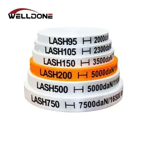 32-50MM Polyester Woven Cord Lash Strapping One Way Lashing Strap