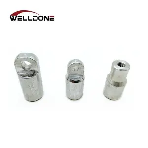Aluminum T / X / Cross Connector End Connecting Side Buckle for Combination Ropes